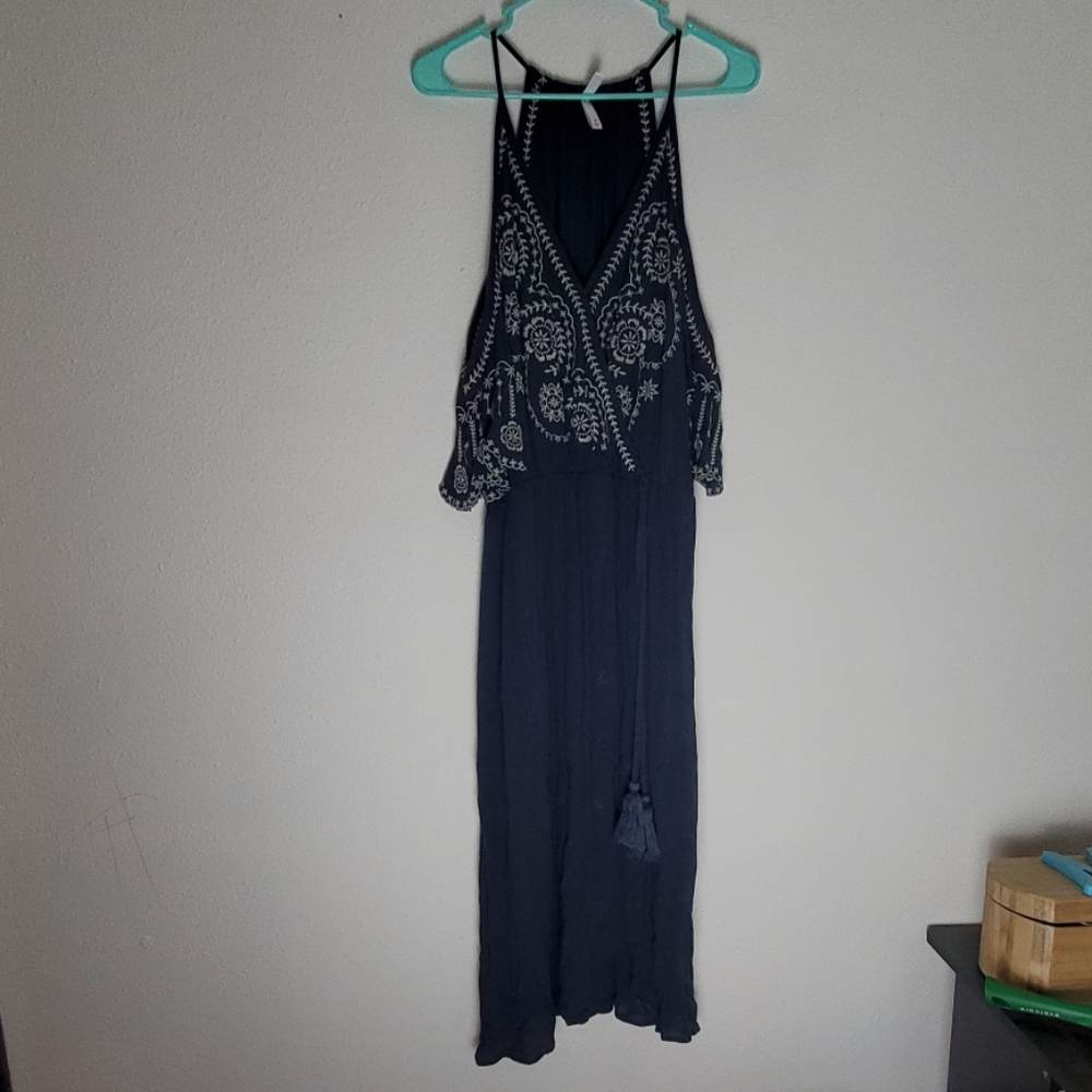 Off Shoulder Boho Dress